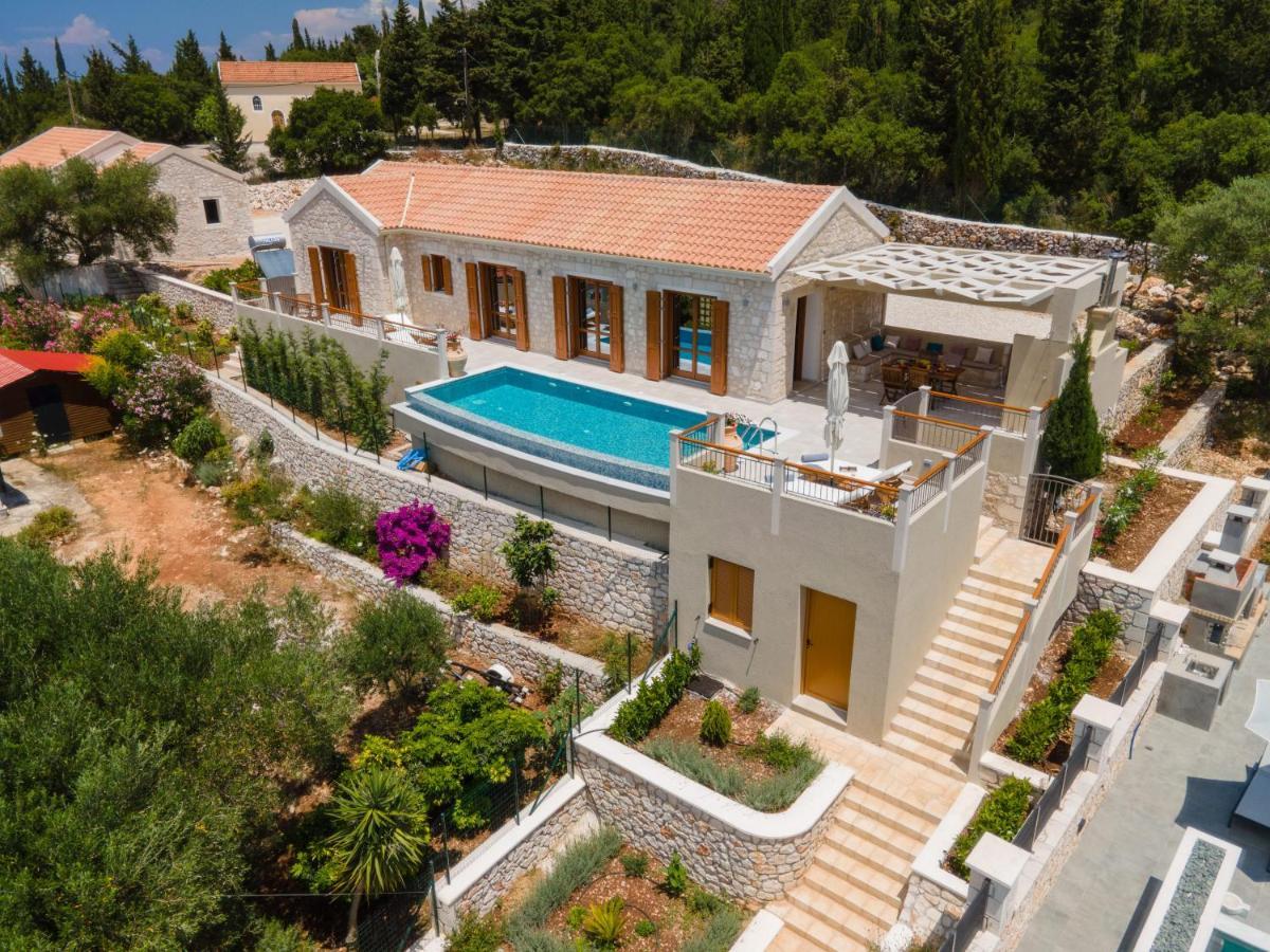 Khalikerí Pitharia Luxury Villa With Amazing Sea Views מראה חיצוני תמונה